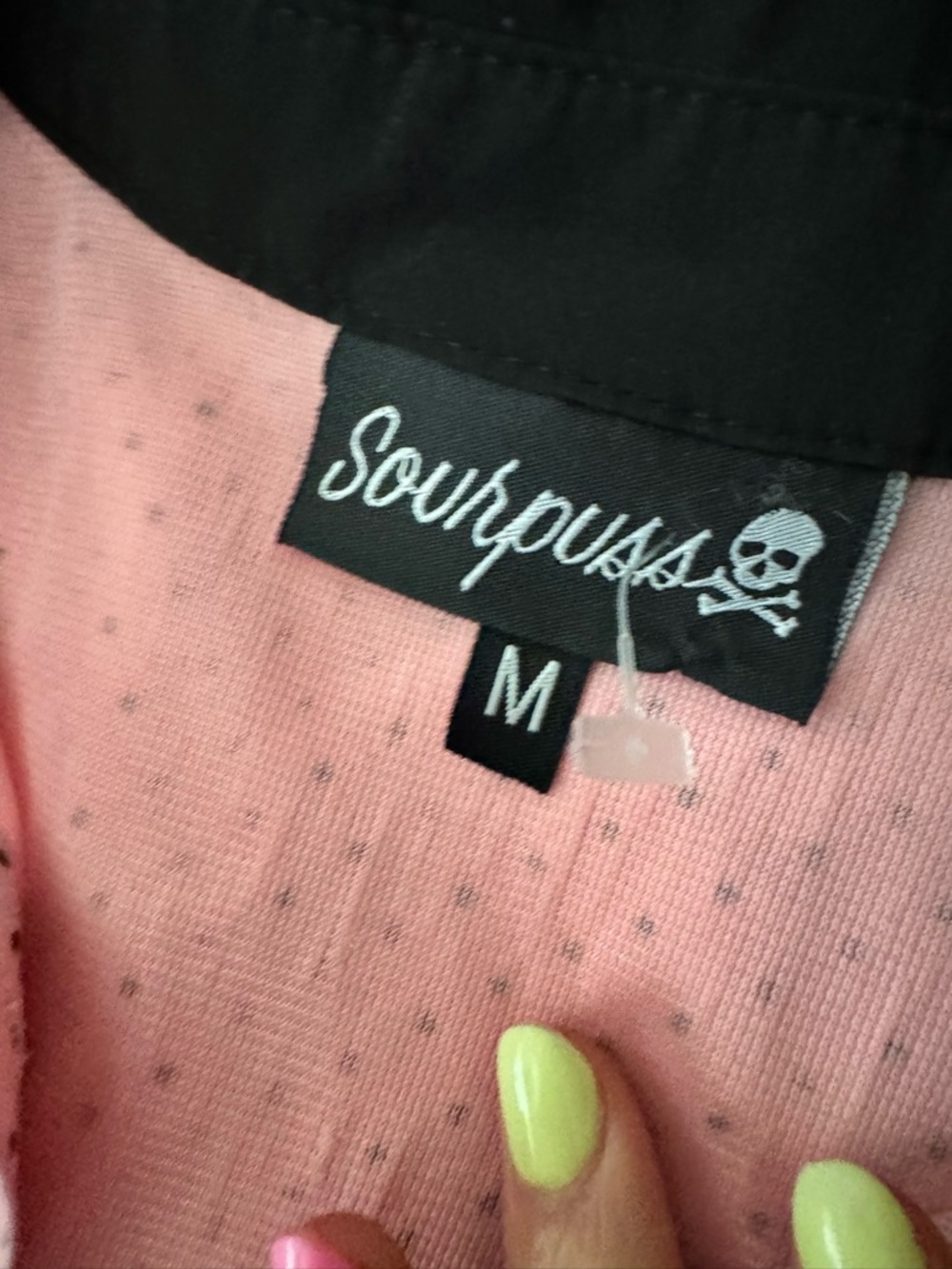 NWOT- Sourpuss Spiderweb Lydia Dress Pink - Picture 7 of 16